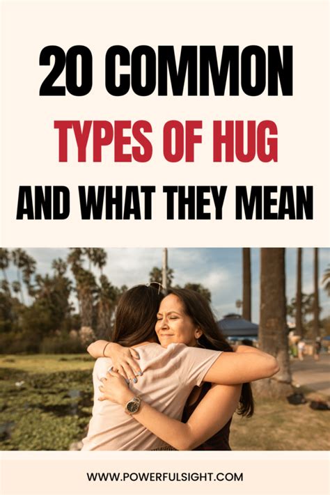 16 Types of Hugs and What They Mean: Friendly, .